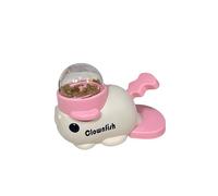 Dog Interactive Treat Dispenser Toy, Food Puzzle Slow Feeder (Pink)