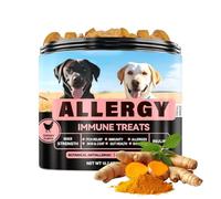 Dog Itchy Skin Chews | Dog Skin Health Supplement,Canine Immune Health Supplement, Seasonal Allergies Pills for Small Medium Large Seniors Breed