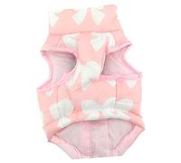 Dog Jacket Gothic Brooch Pin Camo Clothes Skull Candle Pet Clothes Winter Clothing Reversible Dog Coat Dog Apparel Clear (Pink M)