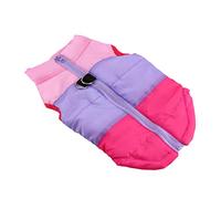 Dog Jacket Gothic Brooch Pin Camo Clothes Skull Candle Pet Clothes Winter Clothing Reversible Dog Coat Dog Apparel Clear (A L)