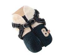 Dog Jacket - Pet Clothes Lined with Harness | Puppy Coat with Open Back | For Autumn, Outdoor, Sports, Walking, Hiking, Park