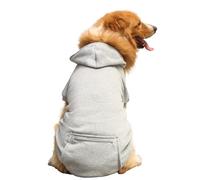 Dog Jacket, Self-Adhesive Winter Coat for Dogs with Pocket - Cosy Dog Coat, Fashionable Dog Clothes for Walks, Sports, Outdoor