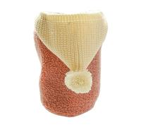 Dog Jackets With Knit Hat Winter Warm Clothes For Small Windproof Pet Clothing Kitten Windproof Jackets Coat Costumes Dogs Cats Winter