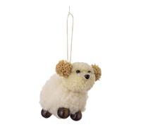 Dog Jewellery for the Christmas Tree, Christmas Tree Decoration - Felt Puppy Pendant for Christmas Tree - Cute Christmas Tree Pendants, Creative Holiday Ornaments for Car Interiors