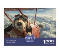 Dog Jigsaw 1000 Pieces for Adults - The Ultimate Funny Jigsaw Puzzles for Adults Experience - Featuring Exclusive Dog Art from Happily Jigsaw Puzzles - A Must-Have Dog Puzzle 70x50cm/1000pcs