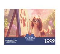 Dog Jigsaw 1000 Pieces for Adults - The Ultimate Funny Jigsaw Puzzles for Adults Experience - Featuring Exclusive Dog Art from Happily Jigsaw Puzzles - A Must-Have Dog Puzzle 38x26cm/1000pcs