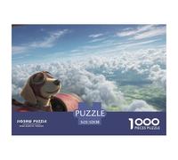Dog Jigsaw 1000 Pieces for Adults - The Ultimate Funny Jigsaw Puzzles for Adults Experience - Featuring Exclusive Dog Art from Happily Jigsaw Puzzles - A Must-Have Dog Puzzle 52x38cm/1000pcs