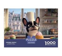 Dog Jigsaw 1000 Pieces for Adults - The Ultimate Funny Jigsaw Puzzles for Adults Experience - Featuring Exclusive Dog Art from Happily Jigsaw Puzzles - A Must-Have Dog Puzzle 70x50cm/1000pcs