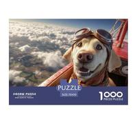 Dog Jigsaw 1000 Pieces for Adults - The Ultimate Funny Jigsaw Puzzles for Adults Experience - Featuring Exclusive Dog Art from Happily Jigsaw Puzzles - A Must-Have Dog Puzzle 70x50cm/1000pcs
