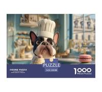 Dog Jigsaw 1000 Pieces for Adults - The Ultimate Funny Jigsaw Puzzles for Adults Experience - Featuring Exclusive Dog Art from Happily Jigsaw Puzzles - A Must-Have Dog Puzzle 52x38cm/1000pcs