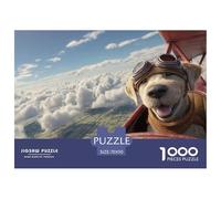Dog Jigsaw 1000 Pieces for Adults - The Ultimate Funny Jigsaw Puzzles for Adults Experience - Featuring Exclusive Dog Art from Happily Jigsaw Puzzles - A Must-Have Dog Puzzle 70x50cm/1000pcs