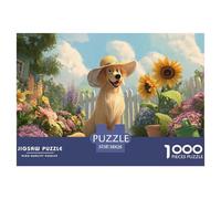 Dog Jigsaw 1000 Pieces for Adults - The Ultimate Funny Jigsaw Puzzles for Adults Experience - Featuring Exclusive Dog Art from Happily Jigsaw Puzzles - A Must-Have Dog Puzzle 38x26cm/1000pcs
