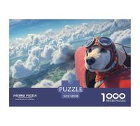 Dog Jigsaw 1000 Pieces for Adults - The Ultimate Funny Jigsaw Puzzles for Adults Experience - Featuring Exclusive Dog Art from Happily Jigsaw Puzzles - A Must-Have Dog Puzzle 52x38cm/1000pcs