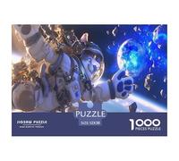 Dog Jigsaw Puzzles 1000 Pieces for Adults - A Funny And Happily Jigsaw Puzzles Collaboration - This Premium Dog Jigsaw & Puzzle Is An Essential for Any Collector 52x38cm/1000pcs