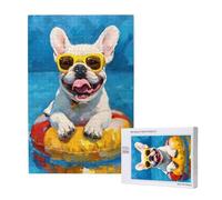 Dog Jigsaw Puzzles for Adults 2000, Cute Large Wooden Puzzles for Adults, Funny/Difficult/Impossible/Challenging Decompression Games, As a Birthday for Women and Men 2T-1592
