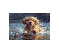 Dog Jigsaw Puzzles for Adults 4000, Wooden 4000 Piece Jigsaw Puzzles for Adults Cute, Educational Puzzle Games for The Whole Family Together, Puzzle for Wall Art Home Decor 36x56 Inches LZPT-00902