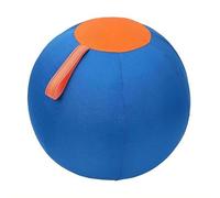 Dog Jumbo Ball, 17.71'' Giant Herding Ball for Dogs, Durable Tear-Resistant Inflatable BigBall with Handle Cover & Pump for Play & Exercise Dogs, Collie Dog, Giant JollyBalls for Play (Blue)