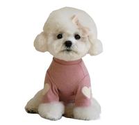 Dog Jumper Autumn And Winter Dog Pet Love Warm Clothes(4,XS)