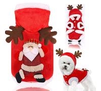 Dog Jumper, Dog Christmas Outfit Xmas Cat Christmas Outfit Santa Claus Xmas Puppy Dogs Jumper for Small Cats Clothes Cat Coat Puppy Outfit Kitten Clothing & Accessories for Dogs(XXL)