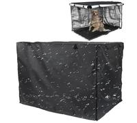 Dog Kennel Cover, Crate Cover, Silver Coated Private Crate Cover, Give Your Dog a Waterproof and UV Resistant Environment Breathable Cover