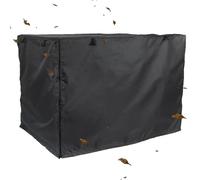 Dog Kennel Cover - Silver Coated Cloth Dog Crate Cover, Double Door Design | Waterproof and UV Protection Dog Kennel Cover with Ventilated Window for Outdoor and Indoor Use