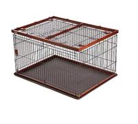 Dog Kennel Dog cage small and medium-sized dog fence double-layer indoor(M)