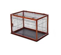 Dog Kennel Dog cage small and medium-sized dog fence double-layer indoor(S)