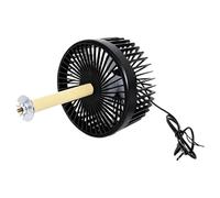 Dog Kennel Fan 2 Speeds Indirect Airflow Noiseless