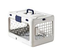 Dog Kennel - Hard-Sided Pet Carrying Box | Airline Hard Cat Crate | for Kitten Puppy Outings Camping Cycling Outdoor Walking Road Trip Hiking