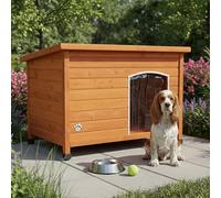 Dog Kennel Insulated Medium Size 101cm Wide by Cozy Pet 4 Sizes With Removable Floor NEW Model House Kennels Houses Anti-Chew Door Trim DK01M