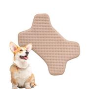 Dog Kennel Pad - Machine Washable Puppy Mattress in Cute Bone Shape, Non-Slip Chew-Resistant Pet Sleeping Bed Pad for Crates, Living Room, Travel, Carriers, and Everyday Indoor Comfort