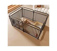 Dog Kennel Pet Dog Cage Indoor Fence Small Medium Kennel Multicolor Optional(Black,XS)
