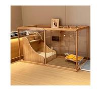 Dog Kennel Pet Dog Solid Wood Fence Small Isolation Indoor House One Room Living Bathroom