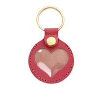 Dog Keyring, Pet Hair Keepsake Box, Paw Shape Leather Key-chain Pendant, 8.5x5cm, B-eautiful Memorial Design, Por-table & Versatile Charm, For Men And Women Alike