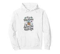 Dog Kisses And Sweet Tea Pullover Hoodie