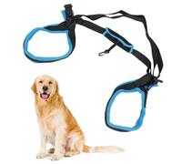 Dog Knee Brace, Adjustable Design Dog Rear Legs Brace, Accelerate Recovery Dog Back Leg Support Brace for Injured Fracture Leg (L)
