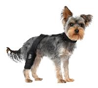 Dog Knee Brace, Back Leg Support, Non-Slip Pet Knee Sleeve, Adjustable Strap, Soft Protector, Canine Recovery for Dogs, Pets, Mobility Fixation, Rehabilitation, Indoor and Outdoor