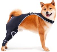 Dog Knee Brace for Back Leg with Anti-Slip Harness Breathable Dog Leg Brace for Torn A rthritis Luxating Patella Post Surgery Recovery Wound Protector Prevents Licking (XS, Rear Right Leg)