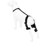 Dog Knee Brace for Hind Leg Support, ACL Injury, Joint Discomfort Reduction, Neoprene Rubber, 360-Degree Pressure, Collar Connection, Adjustable Straps, Dog Leg Brace for Post Surgery Recovery