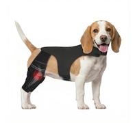 Dog Knee Brace for Hind Legs ACL Support - Adjustable Double Leg Dog Brace for Joint Pain Relief, Luxating Patella, Arthritis Recovery - Secure Fit Orthopedic Wrap for Small Medium Large Dogs (S)