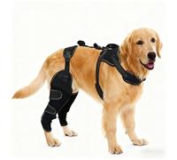Dog Knee Brace for Post-Surgery Support, Dog Hip knee Leg Brace for ACL Recovery, Multi-Size Wrap Harness Set Hip Dysplasia Support for Small to Large Active Pets(L)