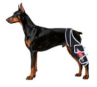 Dog Knee Brace for Torn Acl Hind Leg - Relieves Ligament Injury and Joint Pain, Adjustable Leg Support Bracket for Warmth and Support, Universal Dog Knee Brace for Four Legs, S