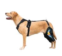 Dog Knee Brace - Pet Thigh Support | Adjustable Brace - Leg Anterior Cruciate Ligament Support With Thigh Stabilization For Post Operative Recovery Injury Relief And Improved Mobility For Dogs