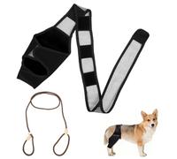 Dog Knee Brace Rear Leg XL, Adjustable Neoprene Knee Support with Leak Protection Support Leg Splint to Support the Joints After Surgery or Injury Protective Bandage