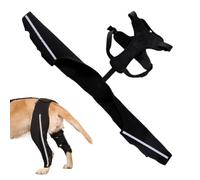 Dog Knee Orthosis, Non-Slip Lift Belt with Reflective Strips, Breathable Knee Brace, for Old Joint Injuries, Thigh Neck Fracture, Lameness, , Paralysis, Walking