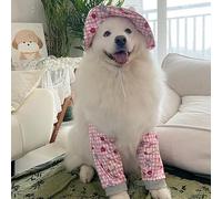 Dog Knee Protector Pad - Breathable Cute Print Dog Elbow Sleeve Comfortable Leg Guard Sleeve for Prevents Licking Chewing for Medium Large Dogs Daily Outdoor Use (#6,4XL)
