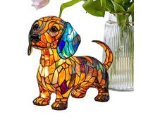 Dog Lamp - Dog Shaped Resin Cute Lamps for Bedrooms,Whimsical Soft Lighting for Dorm Nursery Bedroom Kids Room Decor Dorm Apartment Nursery Room Daycare Classroom School