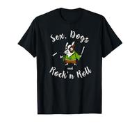 Dog Laser Sword Pug Dog Humour Nerd wau T-Shirt