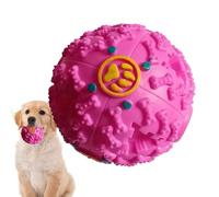 Dog Laughing Ball, Dog Food Ball, Dog Snuff Ball | Slow Feed Interactive Balls, Creative Teething Ball Toys with Laughter Sound to Clean Up