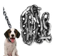 Dog Lea-sh Chain | Waterproof Large Dog Chain Lea-sh | Shock Absorbing Dog Lead Made Of Pla-stic, Dog Training Leashes, Simulated Iron Pet Chains Lea-sh For Cats Dogs